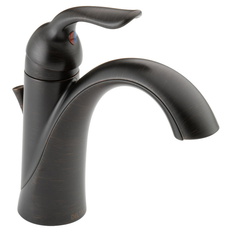 Delta 538-RBMPU-DST Delta 538-RBMPU-DST Lahara Single Handle Bathroom Faucet- Venetian Bronze