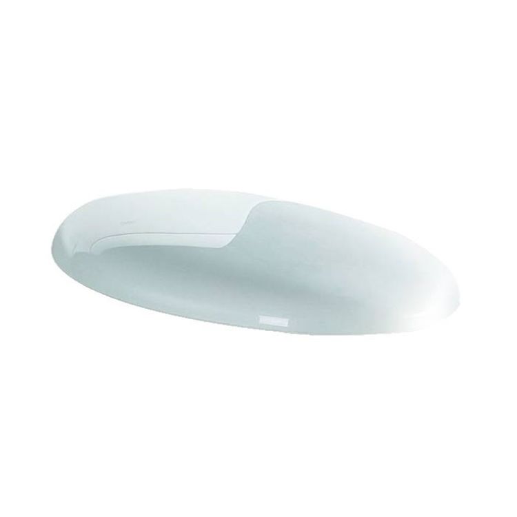 View 2 of Eago R-108SEAT EAGO R-108SEAT Replacement Soft Closing Toilet Seat - White