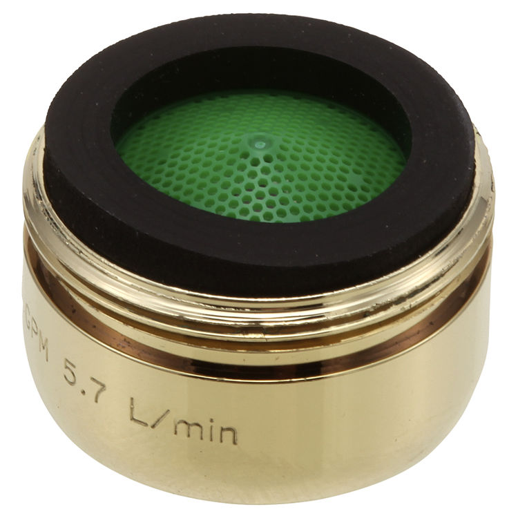 Delta RP19754PB Delta RP19754PB Water-Efficient Aerator, 1.5 GPM, Polished Brass