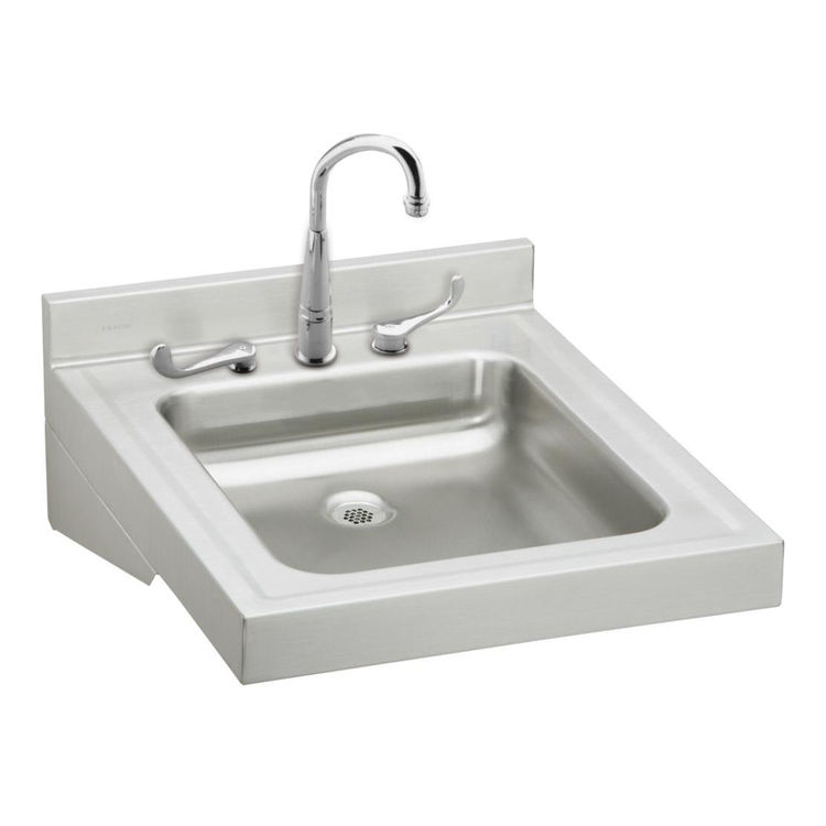 Elkay Wcl1923osdc Wheelchair Lavatory Stainless Steel