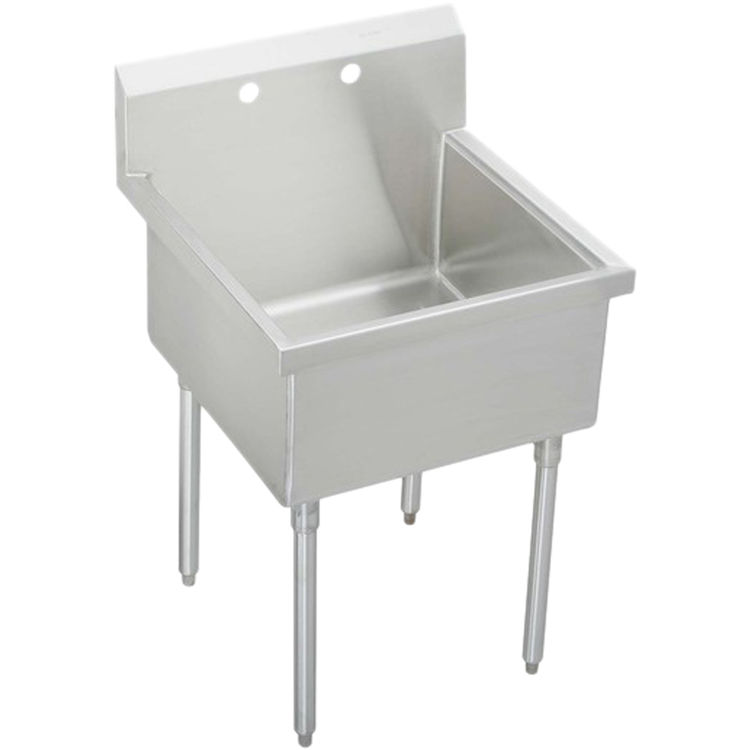 Elkay SS81242 Elkay SS81242 Single Bowl Stainless Steel Scullery Sink