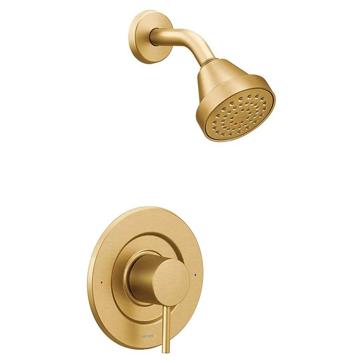 Moen T2192BG Moen T2192BG Align Posi-Temp Shower Only Trim, Brushed Gold