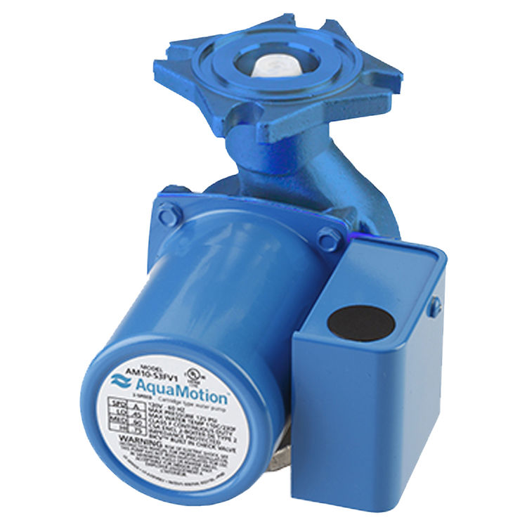 Aquamotion AM8-FV1 AquaMotion AM8-FV1 Circulator Pump with Check Valve, Cast Iron