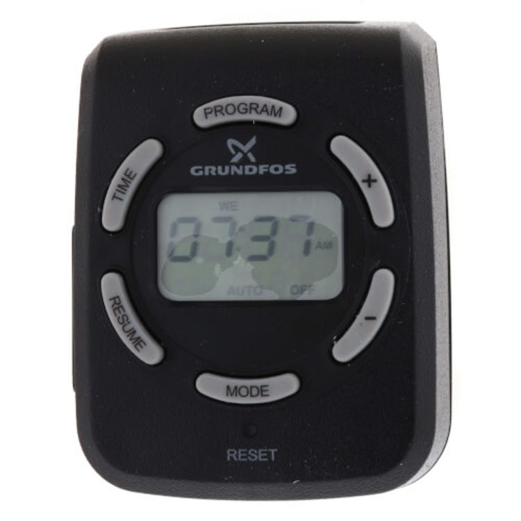 grundfos bronze pump with timer