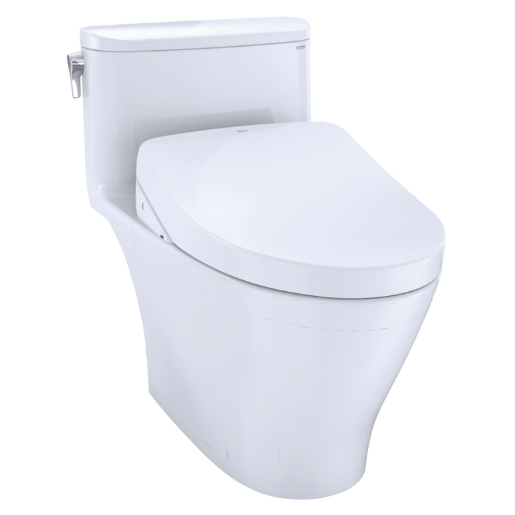 TOTO WASHLET+ Nexus One-Piece Elongated 1.28 GPF Toilet ...