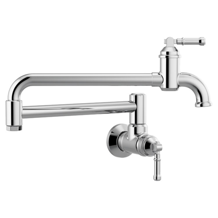 Delta 1190lfl Dst Broderick Wall Mount Pot Filler Chrome