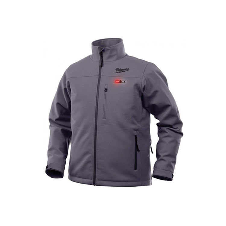 Milwaukee 202G-21XL Milwaukee 202G-21XL Toughshell M12 Men's Heated Jacket Kit, Gray, XL