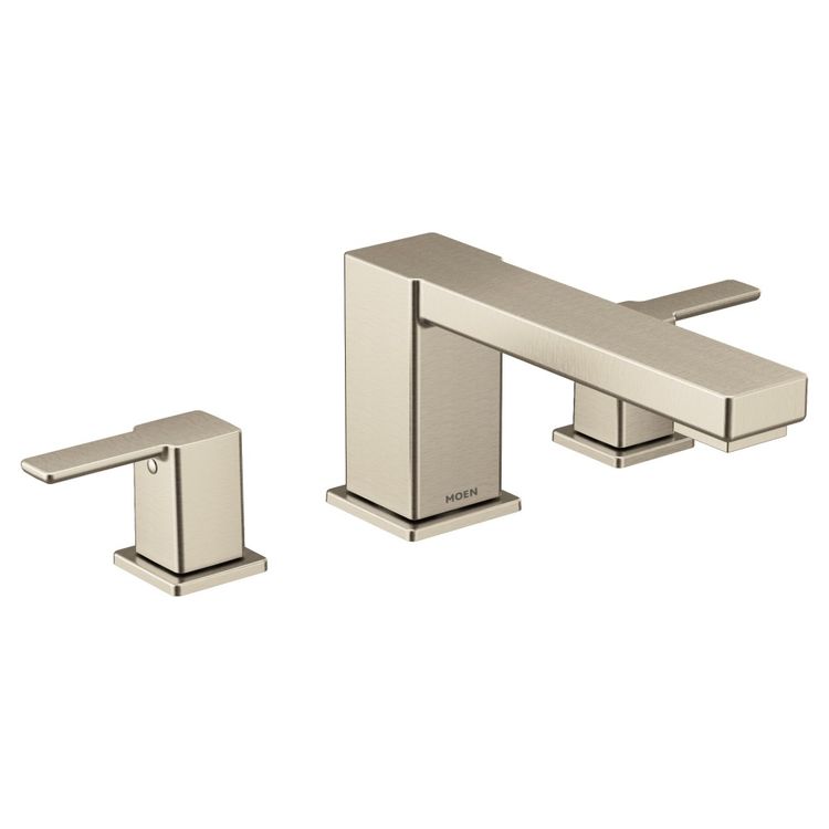 Moen Ts913bn 90 Degree Two Handle High Arc Roman Tub