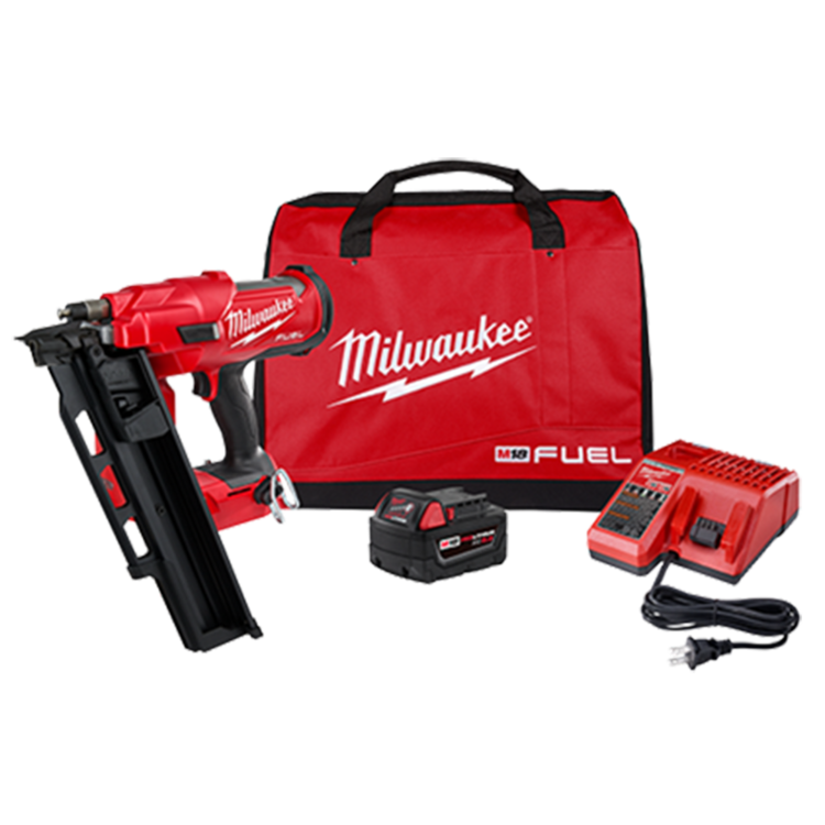 Milwaukee 2744-21 Milwaukee 2744-21 M18 Fuel 21 Degree Framing Nailer Kit