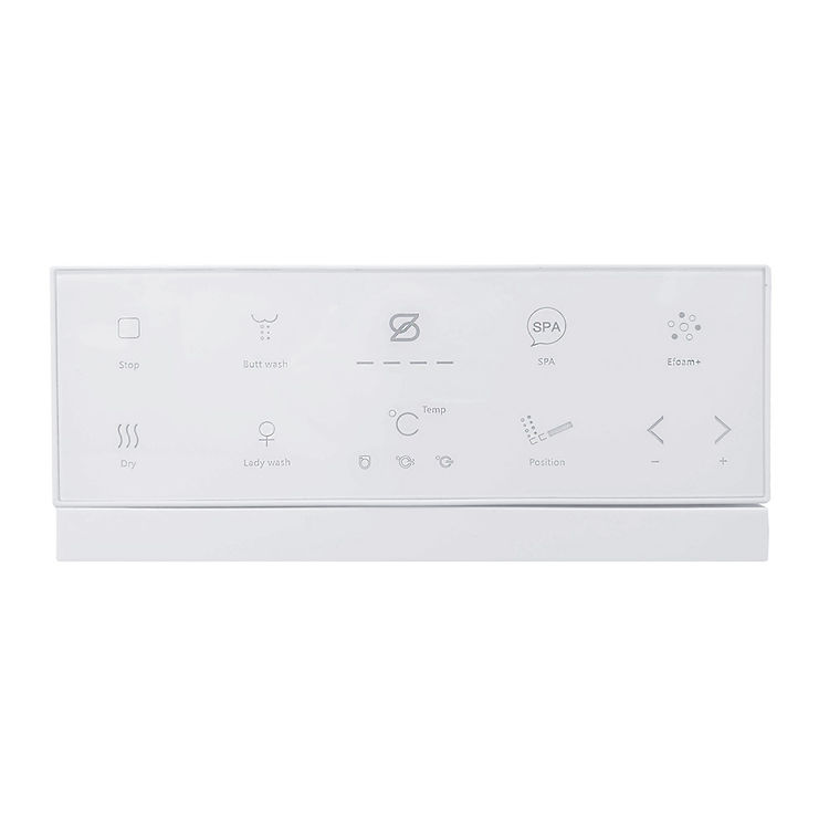 View 2 of   Trone REMOTE1.WH Premium Remote Control for Electronic Toilets