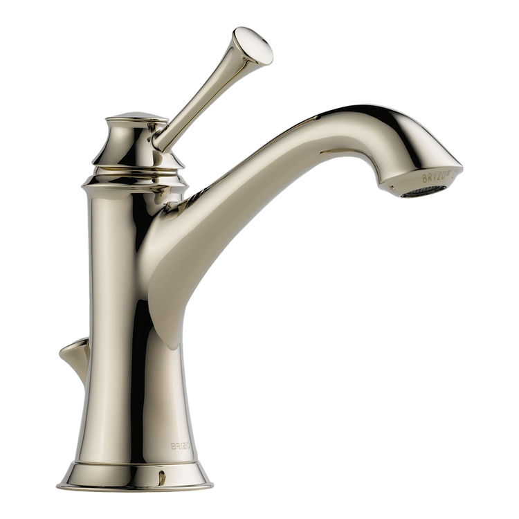 Brizo 65005LF-PN Brizo 65005LF-PN Baliza Single-Hole Bathroom Faucet, Polished Nickel