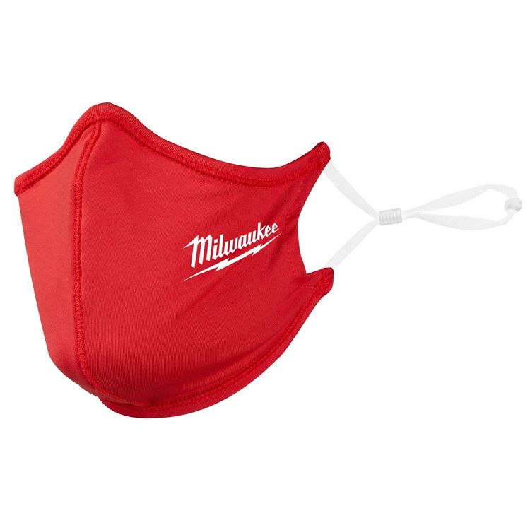 Milwaukee 48-73-4227 Milwaukee 48-73-4227 2-Layer Face Mask, Red
