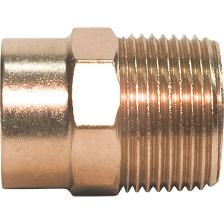 2 Copper Male Adapter