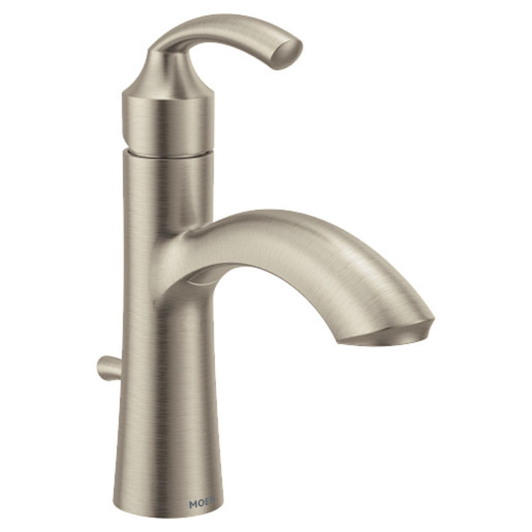 Moen 6170BN Glyde Single-Handle High Arc Lavatory Faucet - Brushed Nickel