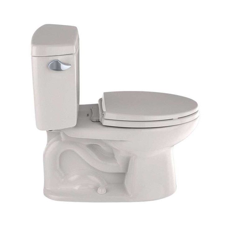 View 5 of Toto CST744SD#03 TOTO Drake Two-Piece Elongated 1.6 GPF Toilet with Insulated Tank, Bone - CST744SD#03