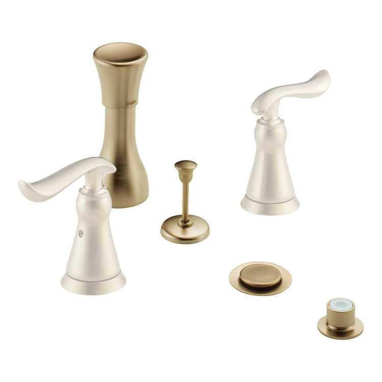 Delta 44 Czlhp Classic Bidet Faucet Trim In Champagne