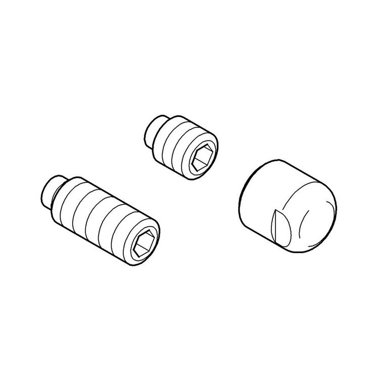 Grohe 45682000 Grohe 45682000 Spout Connection Set, StarLight Chrome
