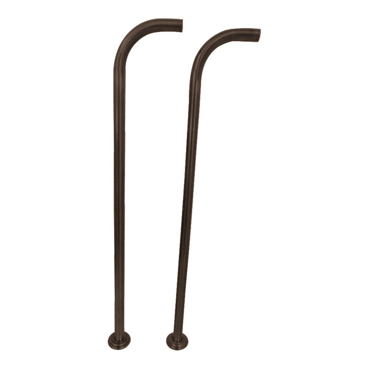 Newport Brass 3-196/08W Newport Brass 3-196/08W Fairfield Weathered Copper Floor Riser For Exposed Tub Filler