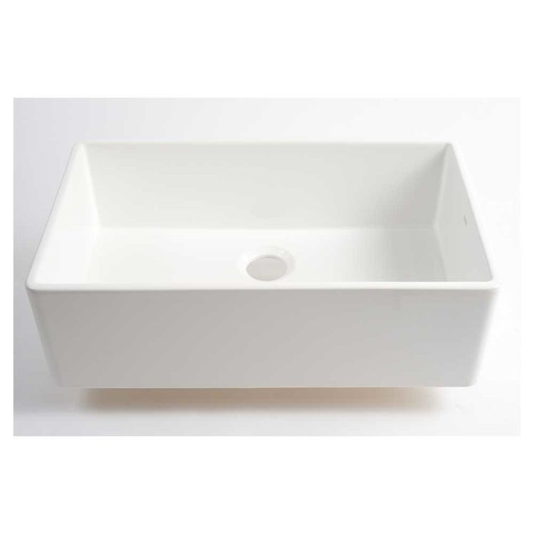 Franke Fhk710 33ln Single Bowl A Front Fireclay Sink Linen Franke Fhk710 33ln Single Bowl A, Franke Farm Sink