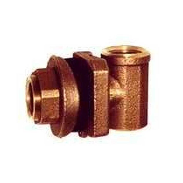 Simmons 1840SB Pitless Adapter 250 psi Silicone Bronze 1 in 