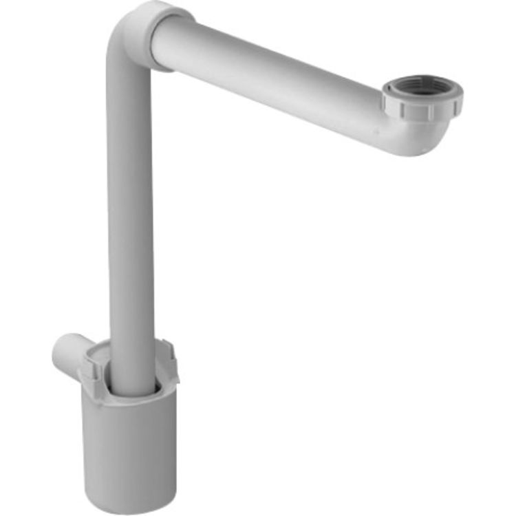 Duravit 50760000 Duravit 0050760000 2nd Floor Traps and Drain Space Saving Siphon in White