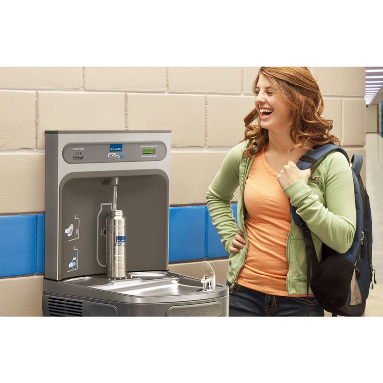 Elkay Lzs8wslk Ezh2o Bottle Filling Station W Single Cooler Filtered 8 Gph Wall Mount Ada Light Gray Granite The ezh2o bottle filling station delivers a clean quick water bottle fill and enhances sustainability by minimizing our dependency on disposable plastic bottles. elkay lzs8wslk ezh2o bottle filling station w single cooler filtered 8 gph wall mount ada light gray granite