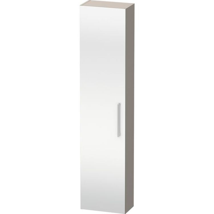 Duravit Ve1125l1414 Vero 9 Wall Mount Tall Linen Cabinet With