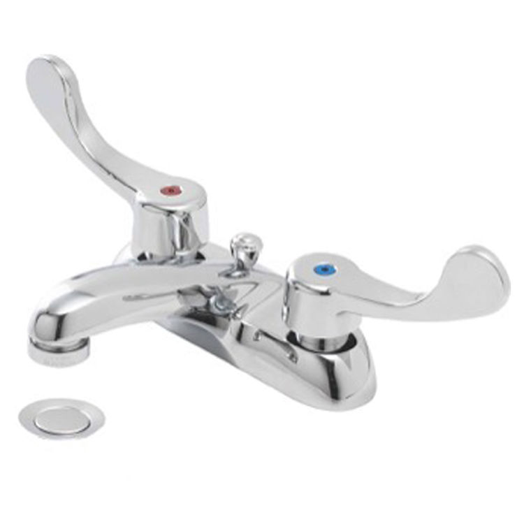 Gerber C044551 Commercial Two Handle 3 Hole Installation Lavatory Faucet