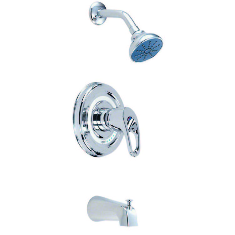Gerber 49731 Gerber Classics Safetemp Pressure Balance Tub Shower Faucet