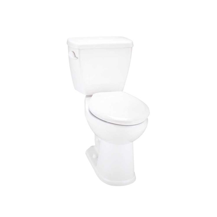 Gerber AV21818 Avalanche TwoPiece Elongated ErgoHeight Toilet, 1.6