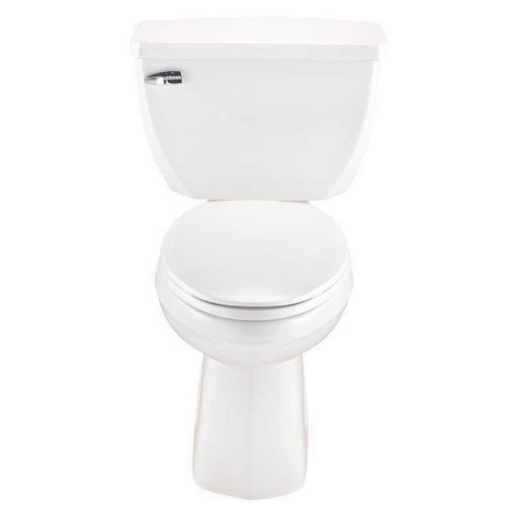 Gerber EF21325 Ultra Flush TwoPiece Elongated ErgoHeight Toilet, 1.1
