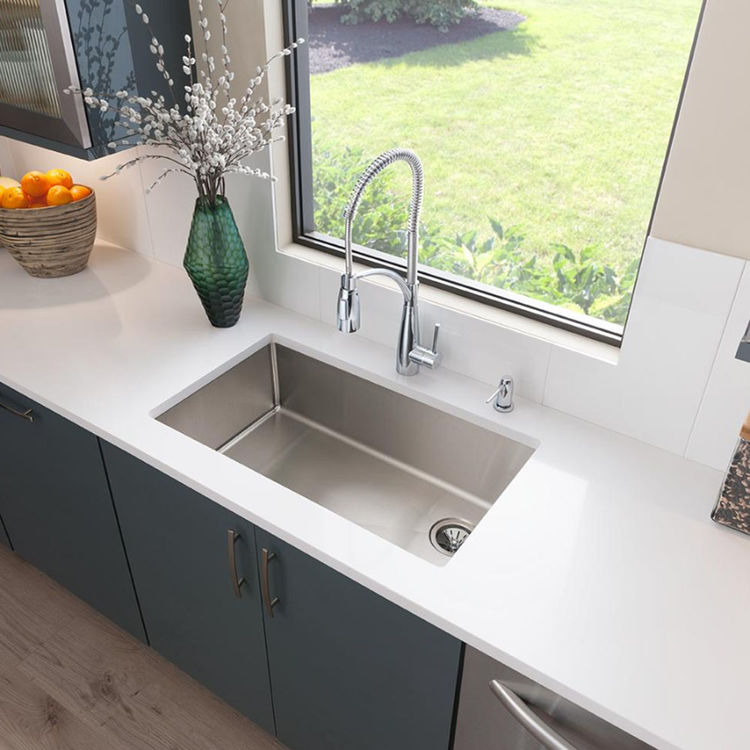 Elkay ECTRU30179RT Crosstown Stainless Steel Single Bowl Undermount ...