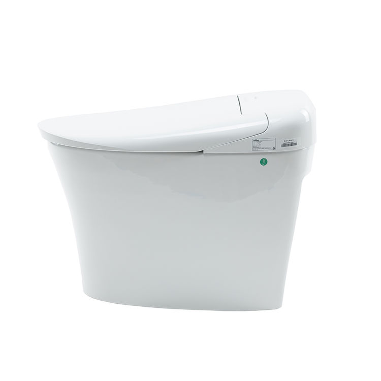 View 3 of Trone Plumbing AETBCERN-12.WH Trone Aquatina Smart Electronic Bidet Toilet in White, AETBCERN-12.WH