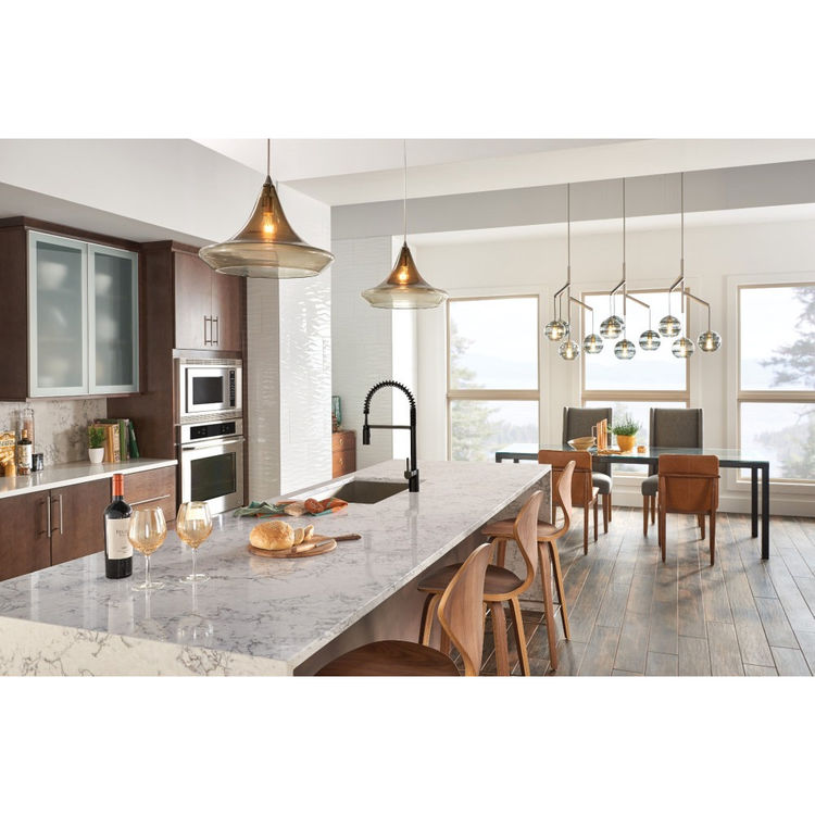 Moen 5923BLS Align PreRinse Pulldown Kitchen Faucet, Black Stainless