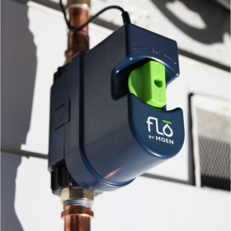 Moen 900002 Flo by Moen 11/4" Smart Water Shut Off Valve and Leak