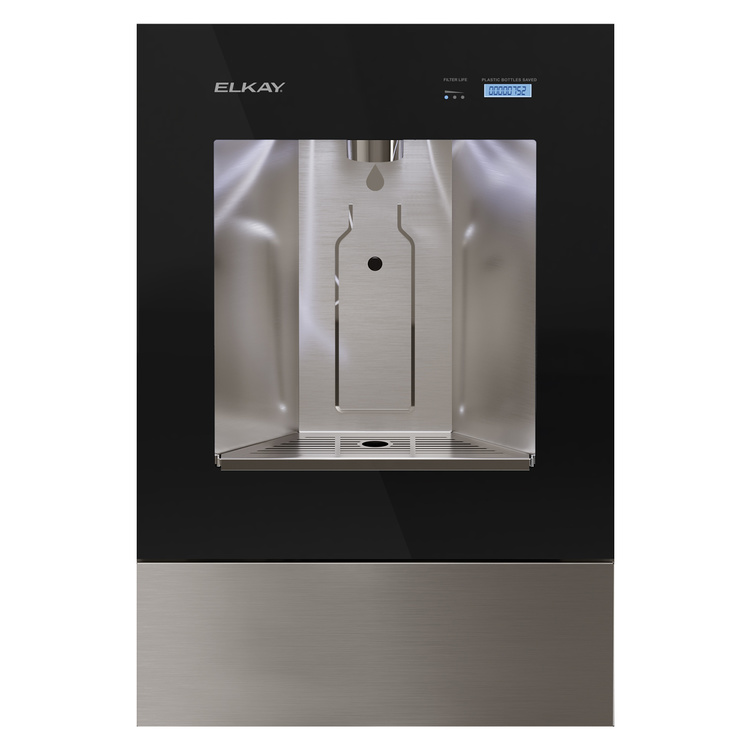 Elkay LBWDC00BKC ezH2O Liv Pro InWall Commercial Water Dispenser Non