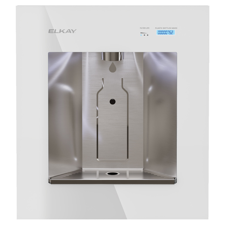Elkay LBWDC00WHC ezH2O Liv Pro InWall Commercial Water Dispenser Non