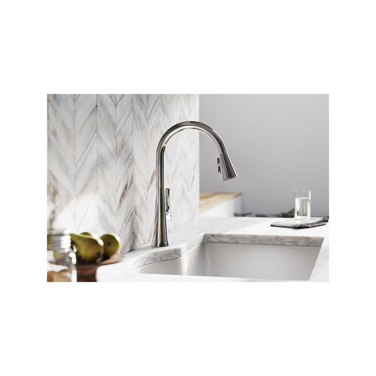 View 4 of Elkay LKHA1041CR Elkay LKHA1041CR Harmony One-Handle Pull-down Kitchen Faucet, Chrome