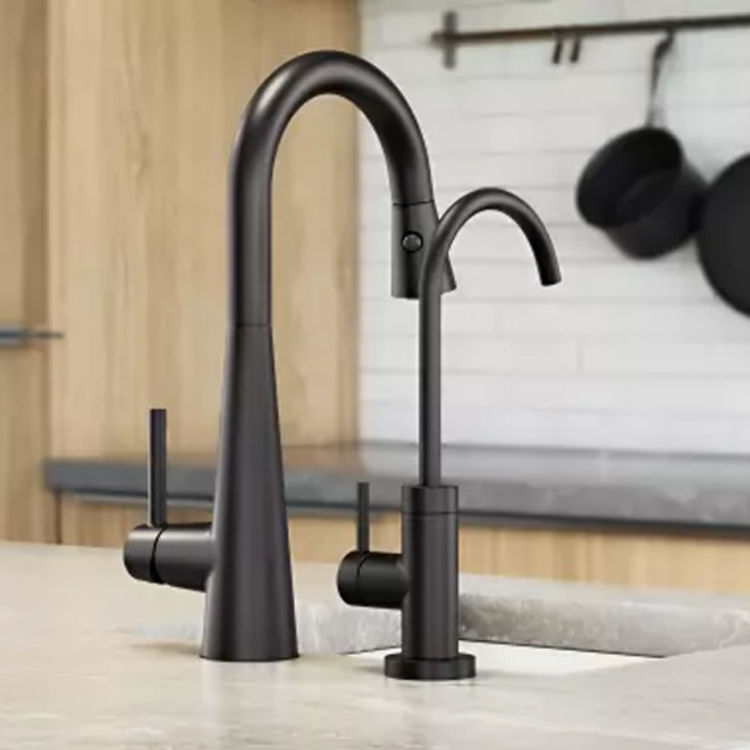 MOEN S5550BL SIP ONE HANDLE BEVERAGE FAUCET TRIM MATTE BLACK