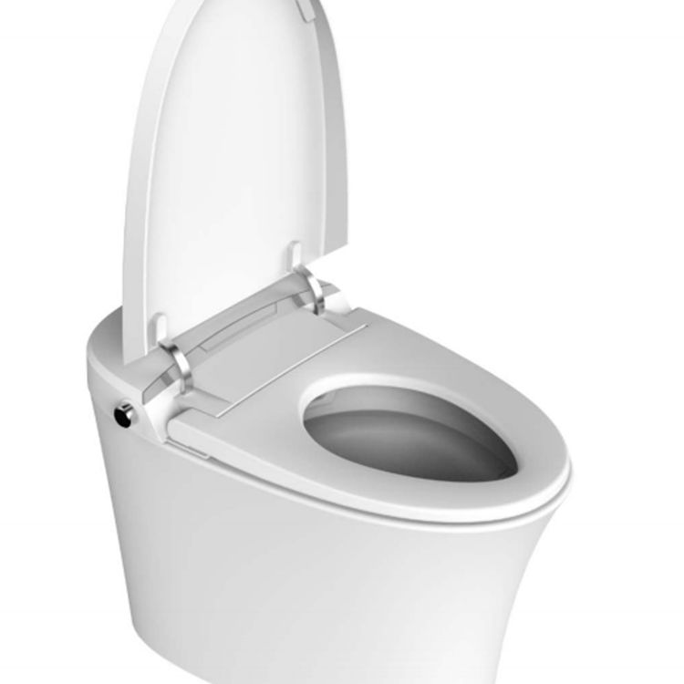 View 3 of Trone Plumbing CETBCERN-12.WH Trone Chiaro Smart Electronic Bidet Toilet in White, CETBCERN-12.WH 