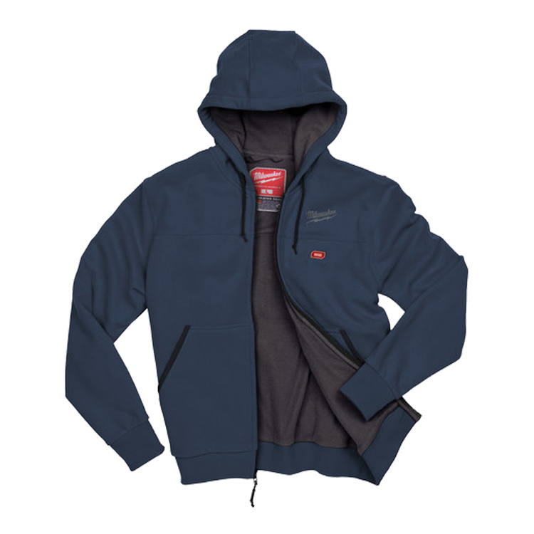 View 5 of Milwaukee 302BL-20L Milwaukee M12 Heated Hoodie, Large, Blue - 302BL-20L