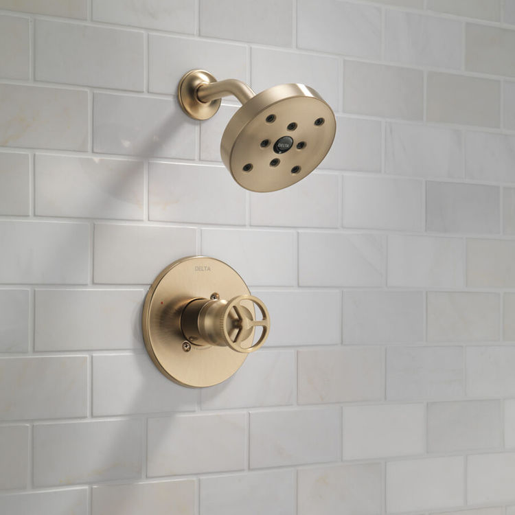 Delta T14258CZ Trinsic Shower Trim Champagne Bronze PlumbersStock