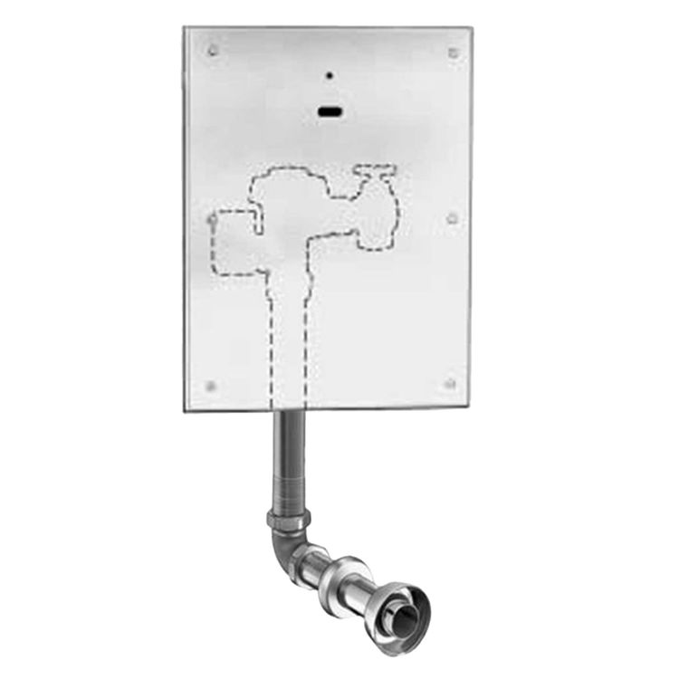 Sloan 3451103 Sloan Royal ESS-1.6-OR-W/BOX-2-10-3/4-LDIM-HW Concealed Sensor Hardwired Water Closet Flushometer (3451103)