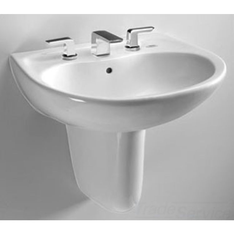 Toto LHT242.8G#11 Toto LHT242.8G Colonial White Prominence Wall Mount Lavatory 8