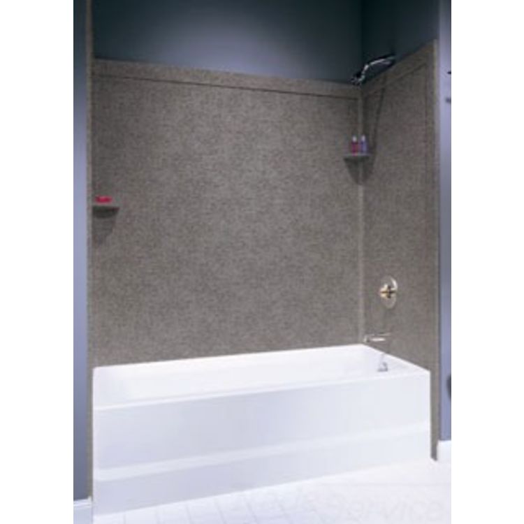 Swanstone Ssit 60 3 042 Gray Granite, Shower Tub Surround Kit