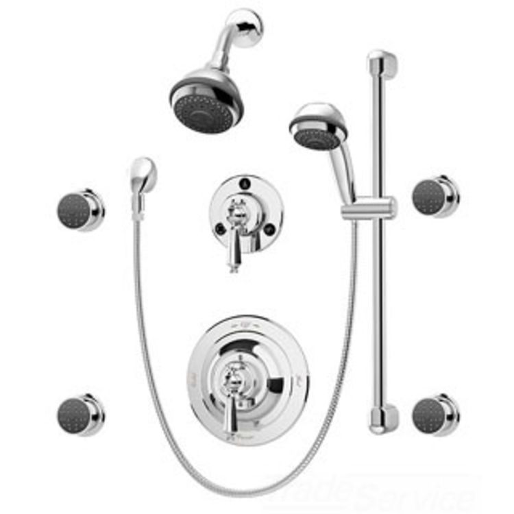 Symmons 1-7470-X Symmons 1-7470-STN-X  Water Dance Series Dance Shower System, Chrome