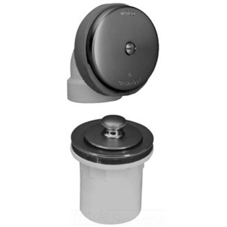 Watco 615-LT-PVC-AP Watco 615-LT-PVC-AP Schedule 40 PVC Lift & Turn Aged Pewter Hub Adapter Half Kit