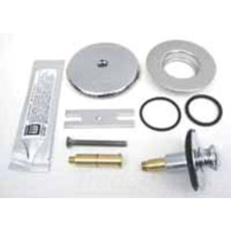 Watco U39290-CP-2H-WB Watco U39290-CP-2H-WB Two-Hole Push Pull QuickTrim Polished Chrome Universal Kit