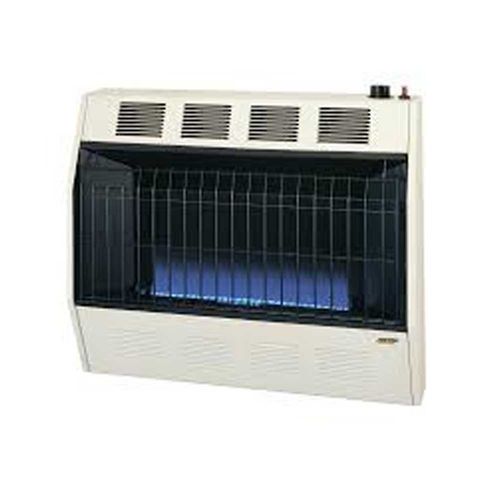 Cozy BFT302 30,000 BTU Propane Gas Blue Flame Heater, Neutral Bone*