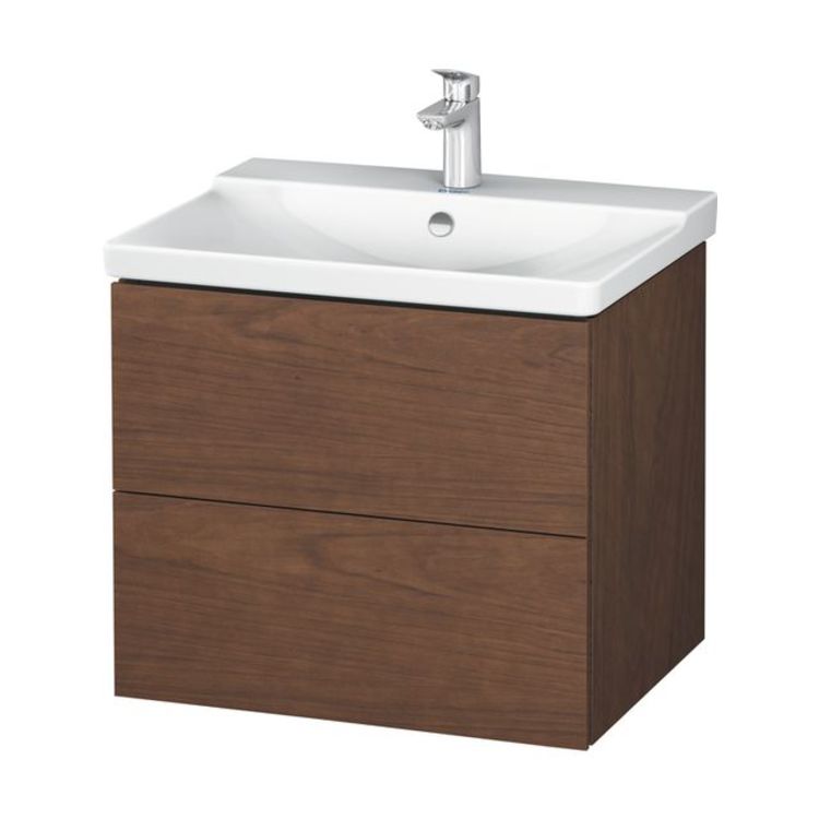 Details About Duravit Lc624401313 L Cube 24 3 8 Wall Mount Single Bathroom Vanity With Two